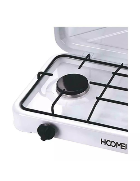 Fornello Elettrico a Gas Piastra Triplo Fuoco Manuale per Cucina Camping HM-563T