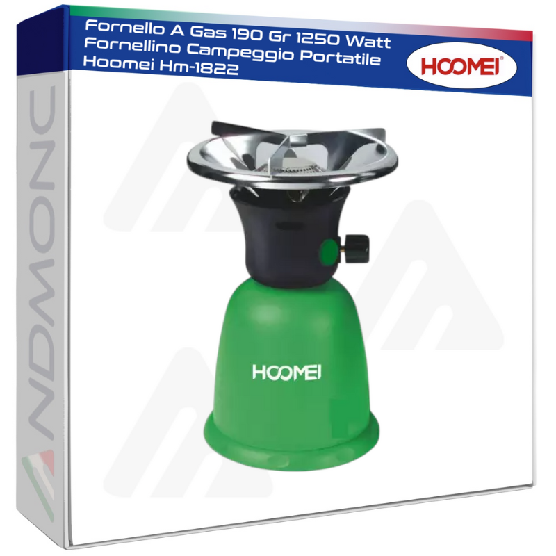 Fornello A Gas 190 Gr 1250 Watt Fornellino...