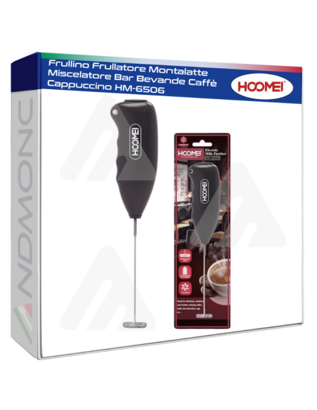 Frullino Frullatore Montalatte Miscelatore Bar Bevande Caffè Cappuccino HM-6506