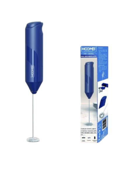 Frullatore Frullino Montalatte Miscelatore Bar Crema Latte Cappuccino HM-6005BL