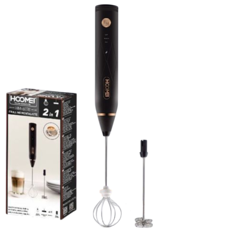 Frullino Montalatte 2 in 1 Frulla Schiuma Per...