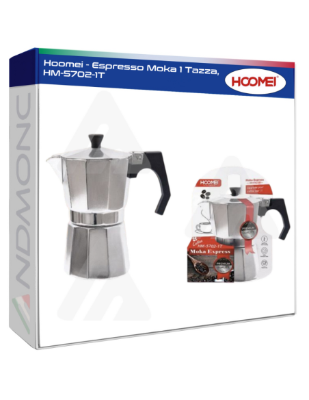 Hoomei - Espresso Moka 1 Tazza, HM-5702-1T