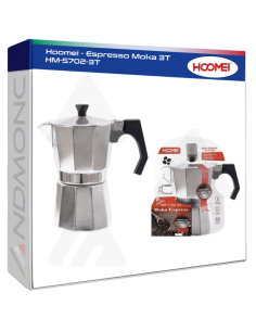 Hoomei - Espresso Moka 3T HM-5702-3T