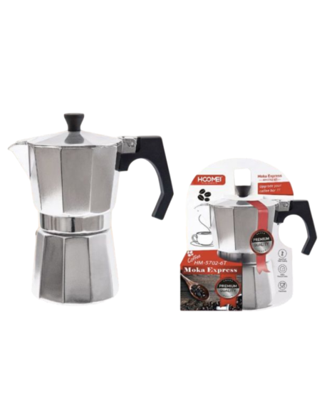 Hoomei - Espresso Moka 6T, HM-5702-6T