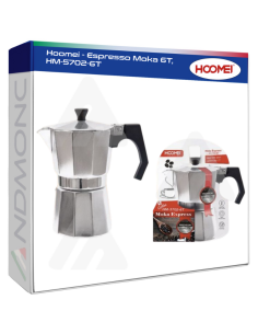 Hoomei - Espresso Moka 6T, HM-5702-6T