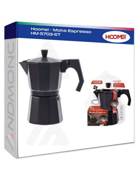 Hoomei - Moka Espresso HM-5703-6T