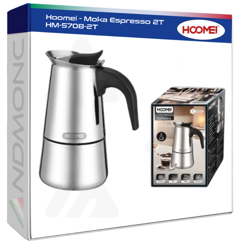 Hoomei - Moka Espresso 2T HM-5708-2T