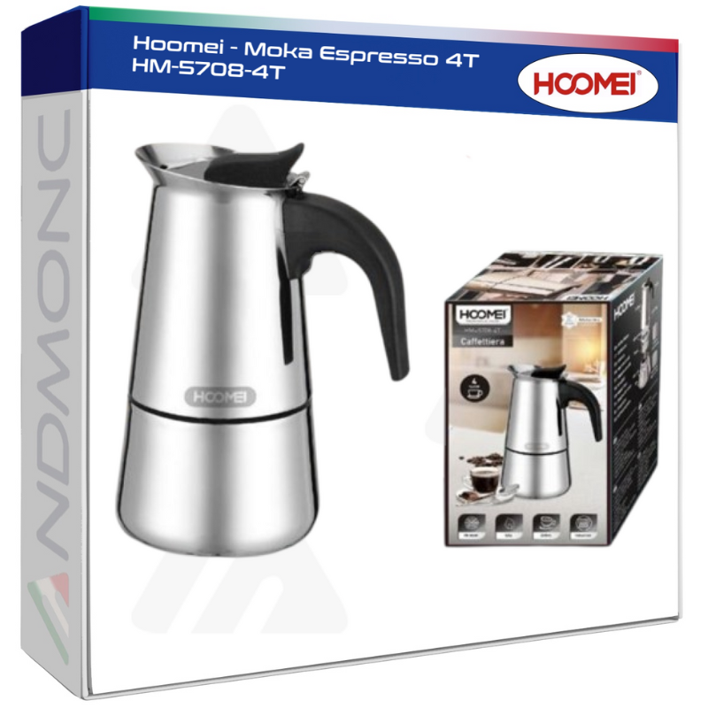 Hoomei - Moka Espresso 4T HM-5708-4T