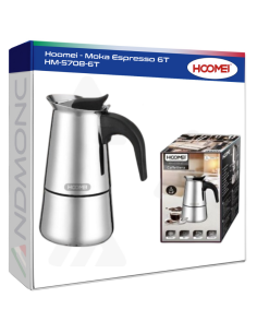 Hoomei - Moka Espresso 6T HM-5708-6T