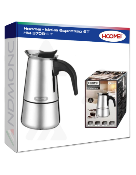 Hoomei - Moka Espresso 6T HM-5708-6T