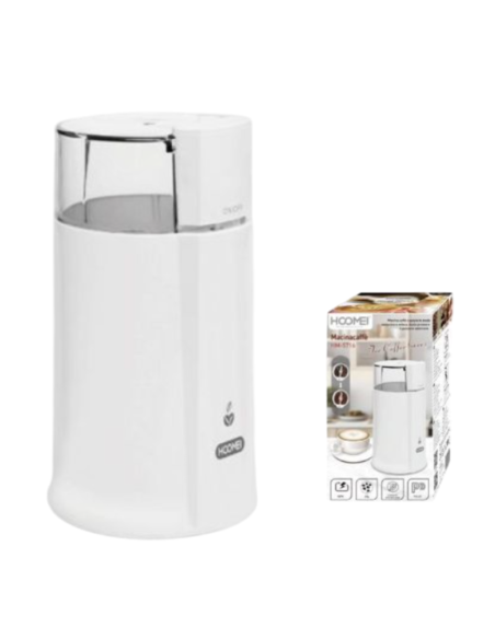 Macinacaffè Elettrico HOOMEI HM5716 180W 60g Lame Acciaio Inox Pulsante