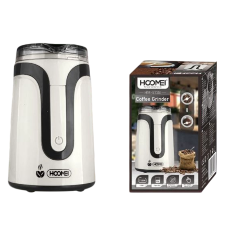 Macinacaffè Elettrico HOOMEI HM5738 150W 60g...