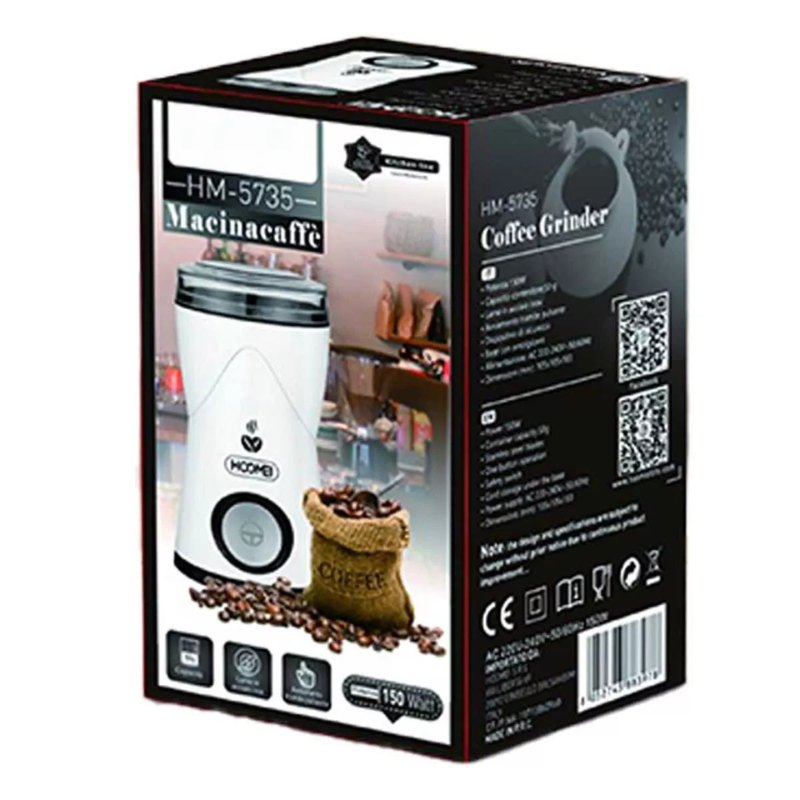 Macinacaffe' Serbatoio 50gr 150w Trita Caffe'...