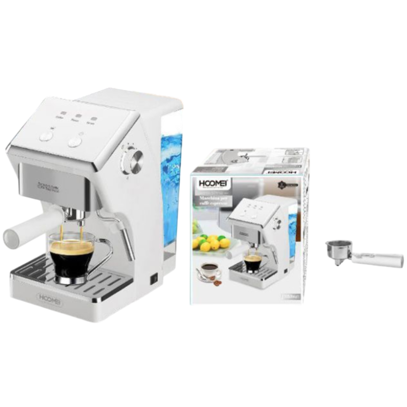 Macchina Caffè Espresso HOOMEI HM5785W 15 Bar 1...