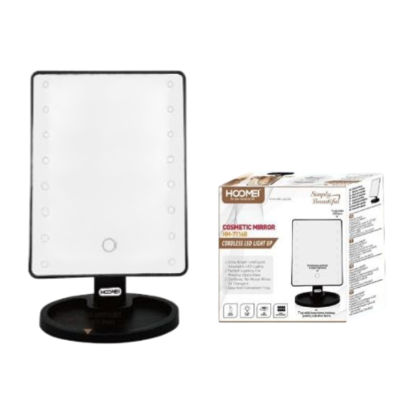 Specchio illuminato a LED 16 LED, HM-7116B