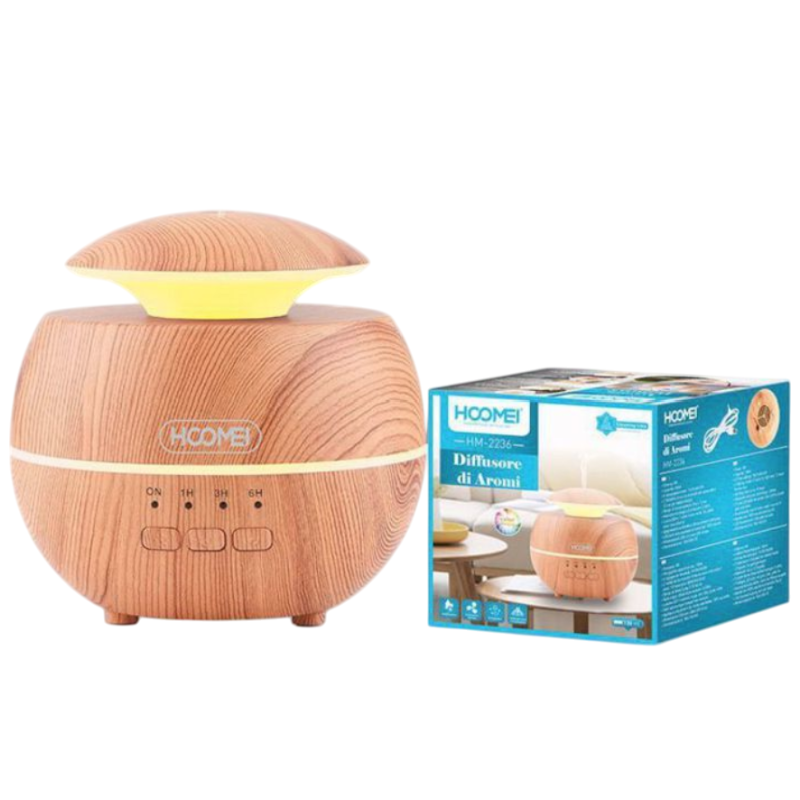 Diffusore Aromi Hoomei HM-2236 130ml LED...
