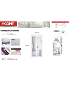 Zanzariera Magnetica 120x220cm HF-6646W 2