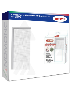 Zanzariera Finestra 100x100cm HF-6674