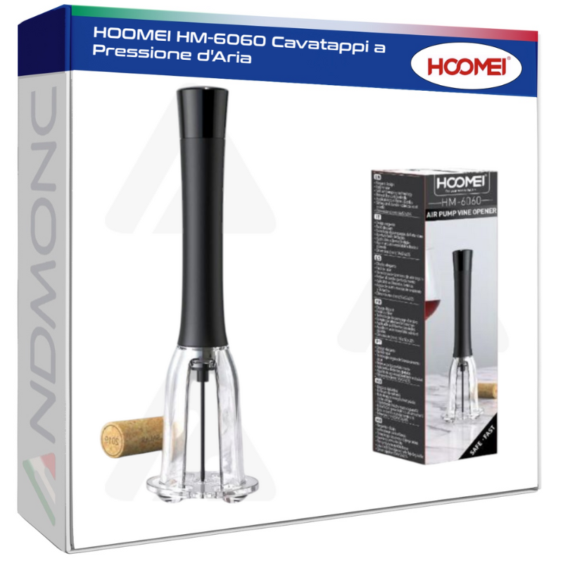 HOOMEI HM-6060 Cavatappi a Pressione d'Aria
