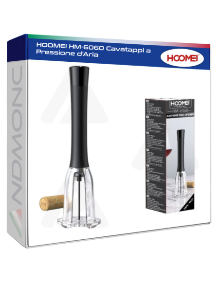 HOOMEI HM-6060 Cavatappi a Pressione d'Aria