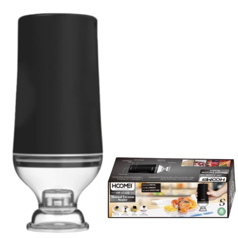 HOOMEI HM-6140B Sigillatore Sottovuoto Manuale...