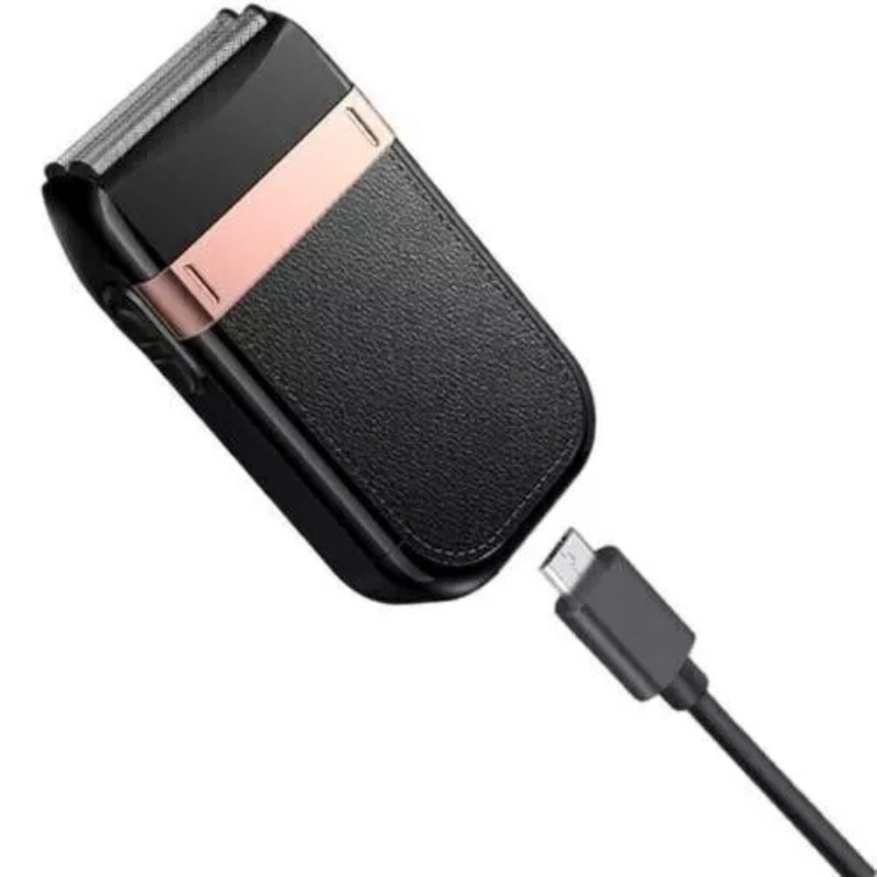 Rasoio Elettrico Ricaricabile USB Senza Fili da...