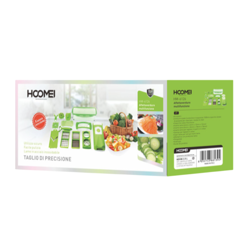 Affettatutto Trita Verdure con Contenitore 13...