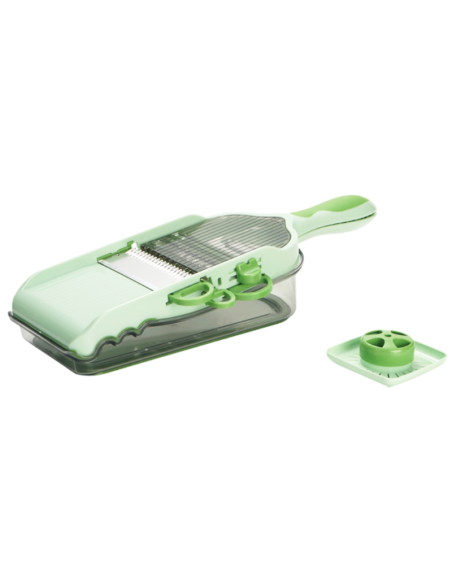 Affetta Verdure Tritatutto Multifunzione Grattugia Sminuzza Hoomei HM-6378 da Cucina