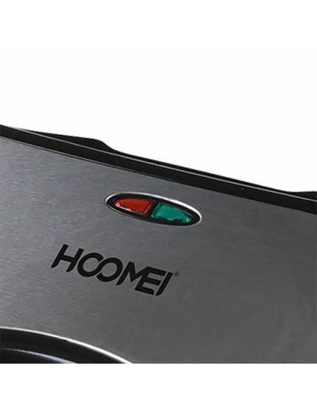 Tostiera Elettrica Hoomei HM-5845 750W – Piastra per Toast e Sandwich con LED