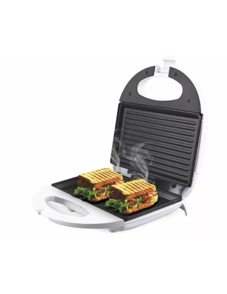 Tostapane Hoomei HM-5810W 750W – Tostiera Elettrica con 2 Griglie per Toast e Sandwich