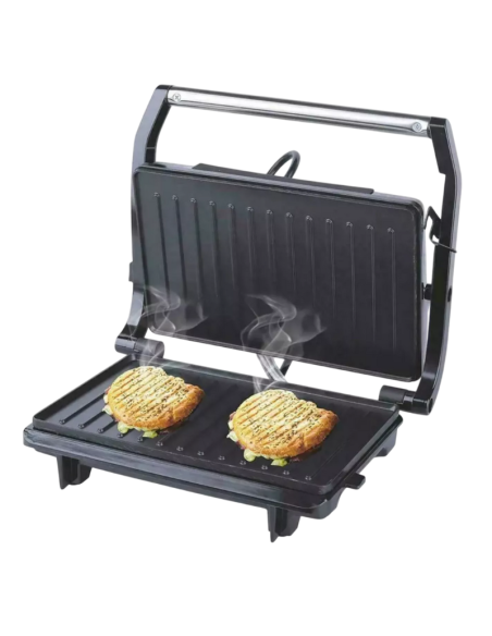 Piastra Elettrica Hoomei HM-5830 per Pane, Panini, Sandwich, Toast e Pizza - Tostiera Multifunzione