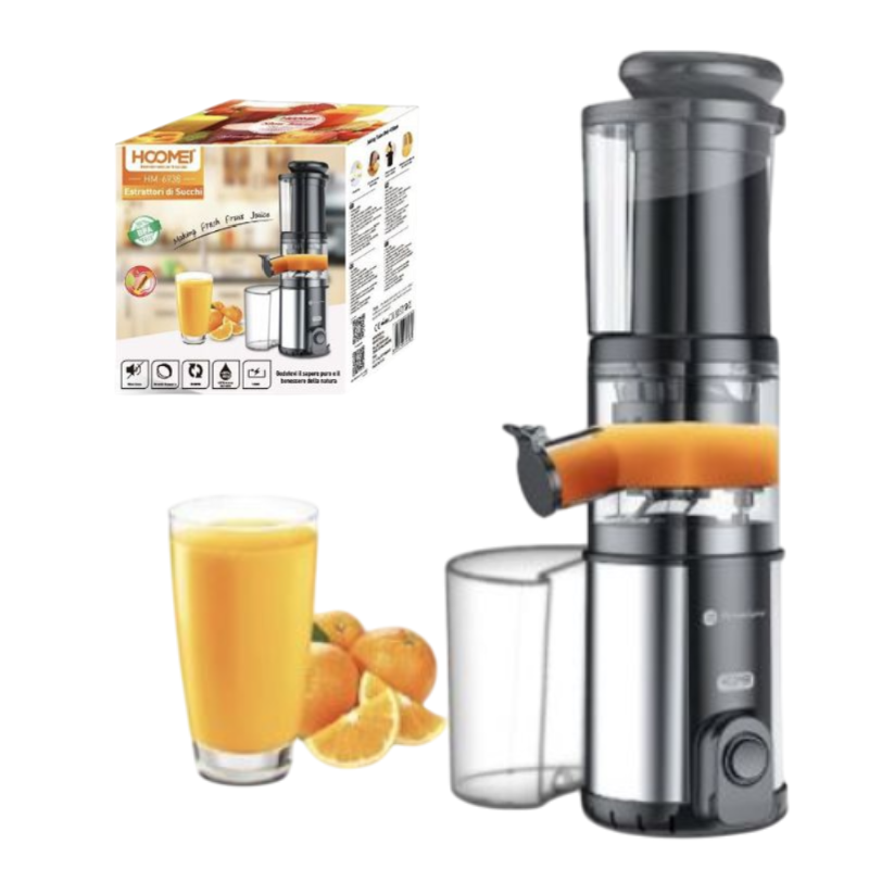 Estrattore di Succo Lento Hoomei HM-6938 100W...