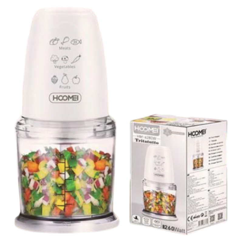 Tritatutto Elettrico da Cucina 260W con Lama in...