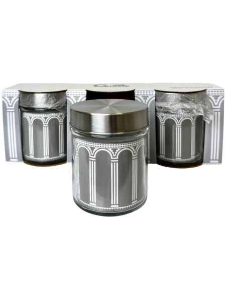 Set 3pz. Barattoli Caffè,Zucchero,Sale 300ML