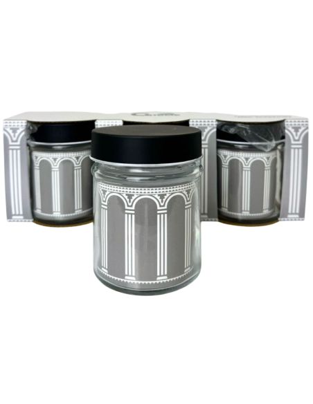 Set 3pz. Barattoli Caffè,Zucchero,Sale 300ML art.zb300.007