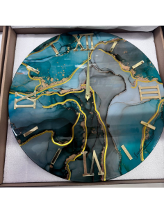 Orologio da Parete, effetto Marmo 40cm 2