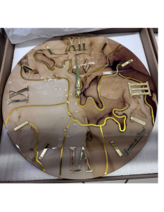 Orologio da Parete, effetto Marmo 40cm art.2 2