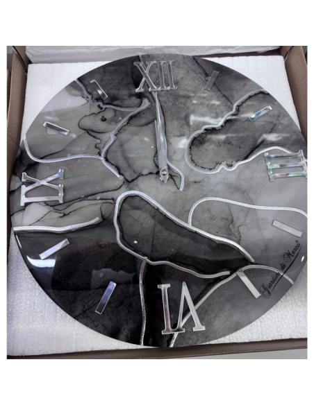 Orologio da Parete, effetto Marmo 40cm art.3
