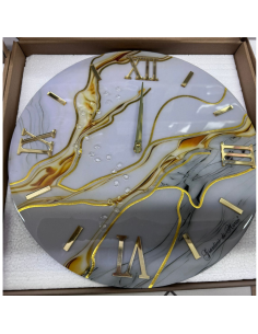 Orologio da Parete, effetto Marmo 40cm art.4 2