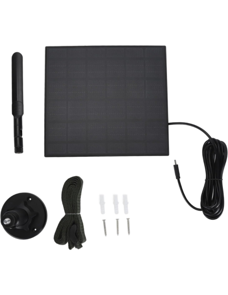 Telecamera da Caccia 4K con 4G LTE, Angolo Ampio 20°, Visione Notturna, Rilevamento Movimento 4MP ,IP66