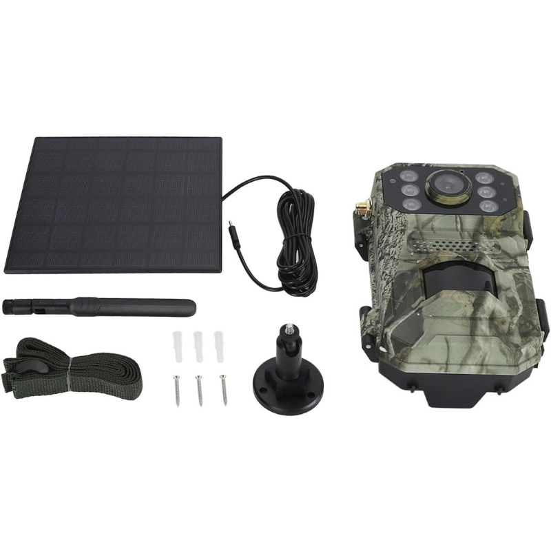 Telecamera da Caccia 4K con 4G LTE, Angolo...