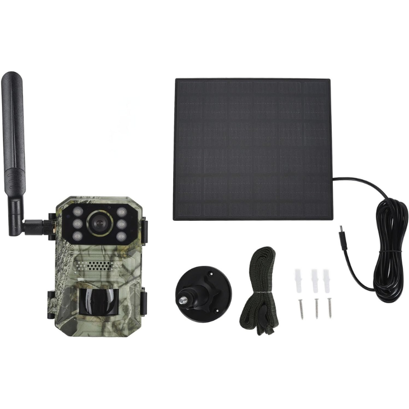 Telecamera da Caccia 4K con 4G LTE, Angolo...