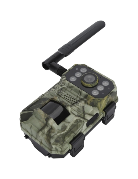 Telecamera da Caccia 4K con 4G LTE, Angolo Ampio 20°, Visione Notturna, Rilevamento Movimento 4MP ,IP66