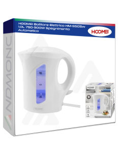 HOOMEI Bollitore Elettrico HM-5505w 1.0L 750-900W...