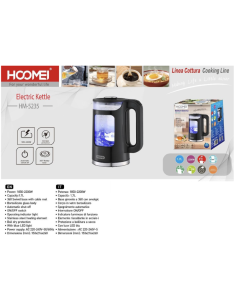 Bollitore elettrico 1.7L 2200W, HM-5235 2