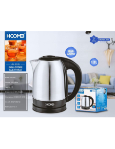 Bollitore Elettrico 2200 Watt 1.7 Litri Per Infusi Tisane... 2