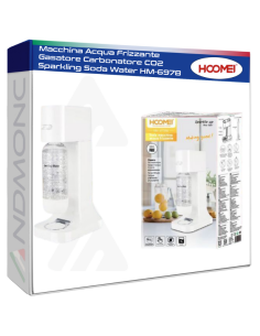 Macchina Acqua Frizzante Gasatore Carbonatore CO2...