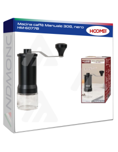 Macina caffè Manuale 30G, nero HM-6077B
