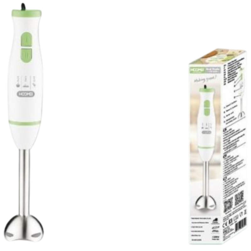 Mixer Multifunzione in Acciaio - Verde, 200W,...