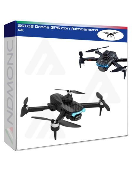 GST08 Drone GPS con fotocamera 4K